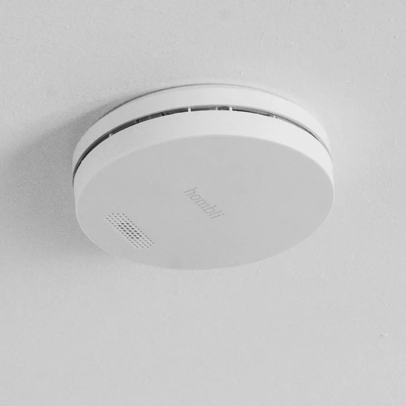 Detector de reflexión fotoeléctrico Hombli HBSA-0109 inalámbrico blanco