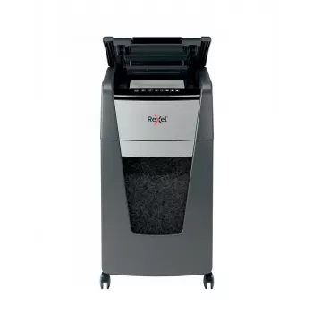 Destructora de papel automática Rexel Optimum AutoFeed+ 225X corte cruzado P4