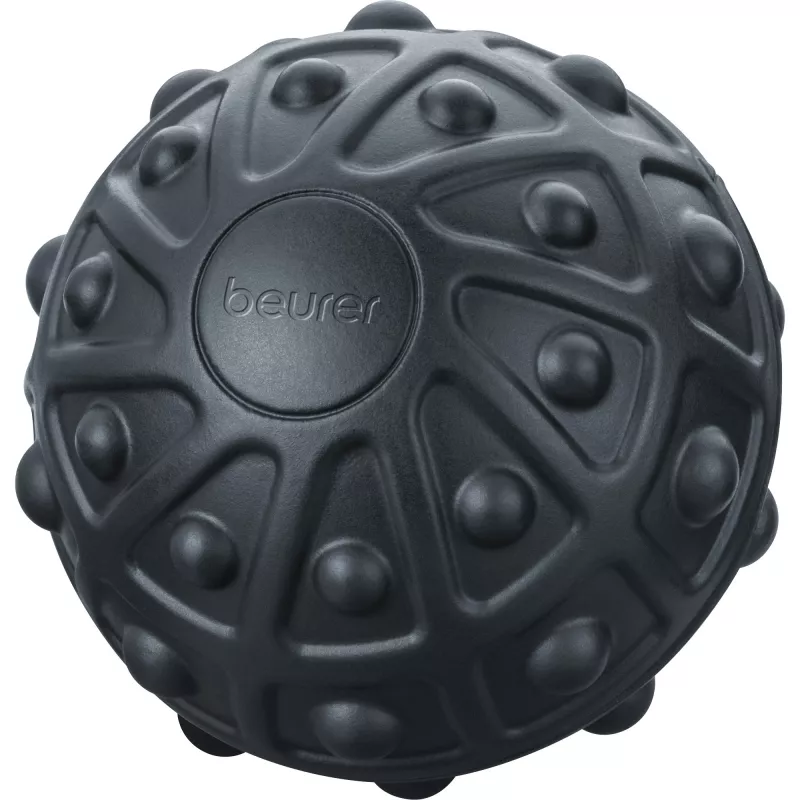Pelota de masaje Beurer MG 10 — pelota de masaje vibratoria, Ø 75 mm, uso universal, negro/verde