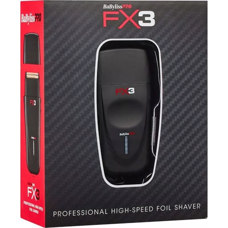 Afeitadora eléctrica BaByliss PRO FXX3SBE – recortadora profesional para barbería, red/batería