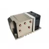 Dynatron A54 disipador de aire activo 2U para CPU AMD SP6/TR5, 6 cm, 2300-11000 rpm, negro/gris