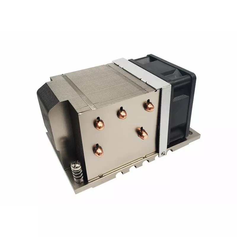 Dynatron A54 disipador de aire activo 2U para CPU AMD SP6/TR5, 6 cm, 2300-11000 rpm, negro/gris