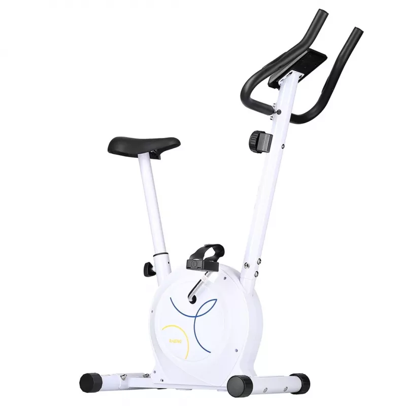 Bicicleta estática magnética One Fitness RM8740 blanca