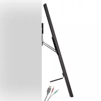 Soporte de pared para TV ultraplano Maclean MC-481 para televisores planos y curvos de 37-80