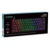 Teclado gaming mecánico Speedlink ATMOS RGB — diseño compacto, retroiluminación RGB