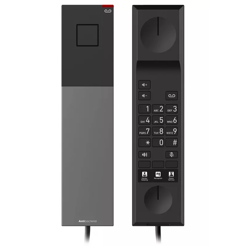 Snom HD300 - Teléfono con cable - Gun Metal Black