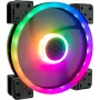 Inter-Tech 88885539 Argus RS-141 RGB ventilador de caja, 140x140x25 mm, 1200 rpm, negro