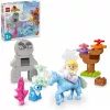 LEGO DUPLO Set de juego 10418 — Disney Elsa y Bruni en el bosque encantado, 31 piezas, 2+ años