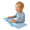 Alfombrilla XXL para ratón y teclado, azul