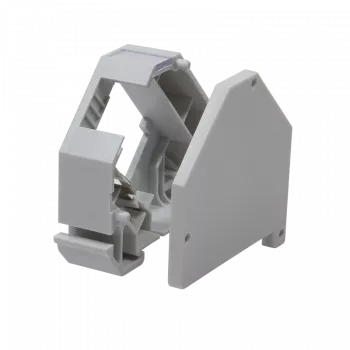 Logilink | adaptador para carril DIN para 1 módulo keystone RJ45 | MP0053
