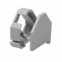 Logilink | adaptador para carril DIN para 1 módulo keystone RJ45 | MP0053