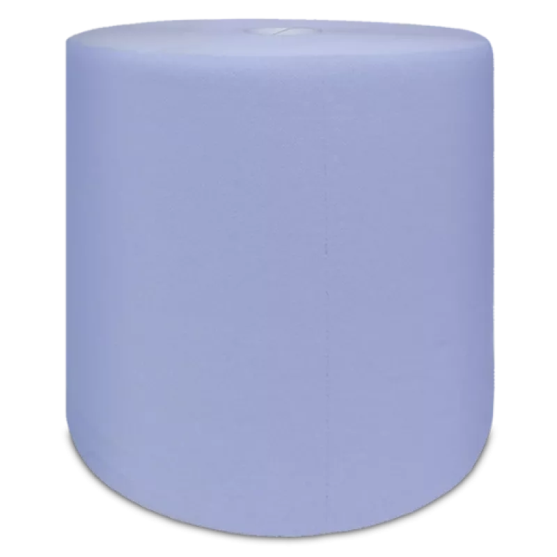 Rollo de papel de manos industrial WEPA RPMM2350 - 23, 350 m, 2 capas, 1000 hojas, 2 uds., reciclado