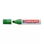 Rotulador permanente Edding 800 punta biselada verde