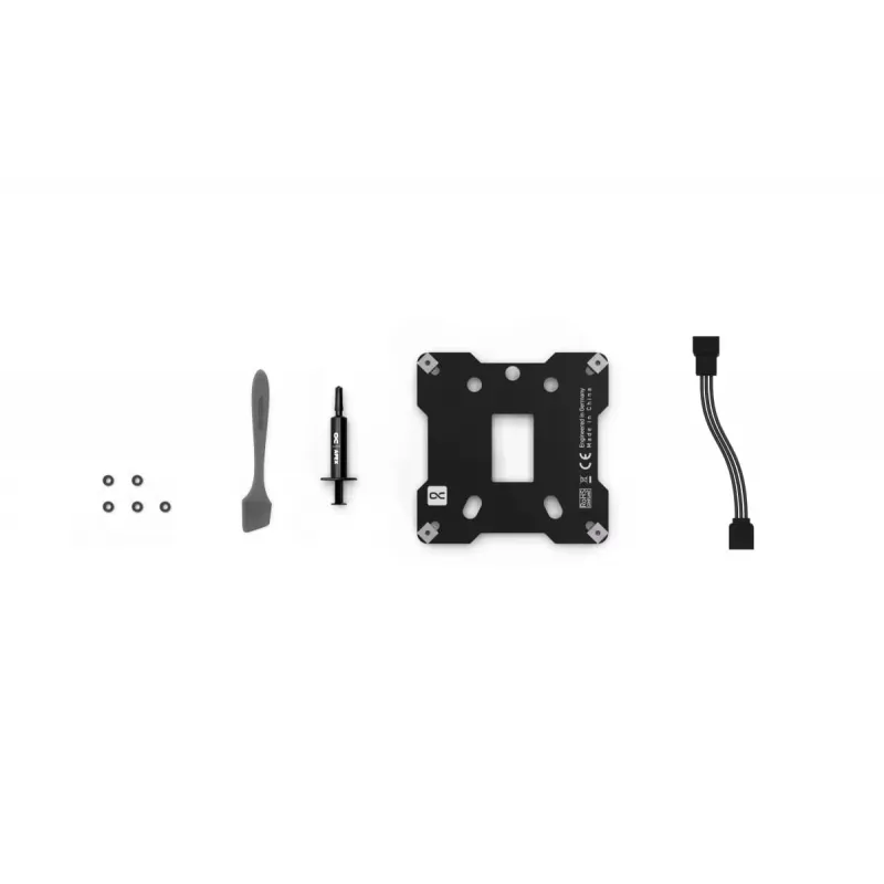 Placa fría Alphacool 13851 Acrílico Transparente 88x88x32.3mm