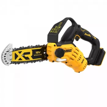 Cortasetos DeWALT DCMPS520N-XJ, espada 20 cm, velocidad de cadena 8,5 m/s, 18 V Li-Ion, depósito de aceite 0,55 L, 2,1 kg
