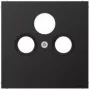 JUNG AL 2990 SAT D - Negro - Aluminio - Mate - convencional - JUNG - EDA 302 F - GDA 313 F (AL2990SATD)
