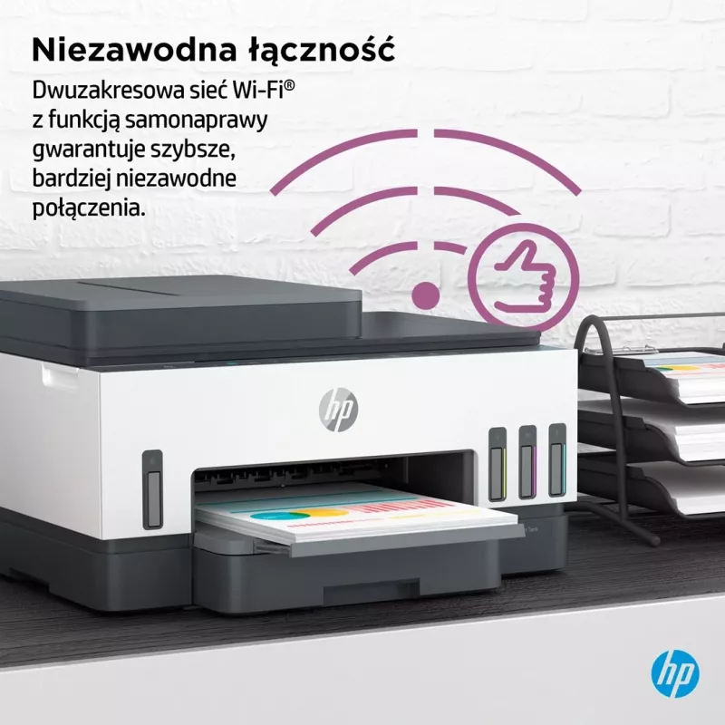 HP Smart Tank 750 impresora multifunción, depósito de tinta, color, WLAN, Smart App, dúplex, ADF, alimentador automático de documentos