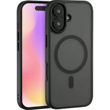 Funda trasera Renkforce iPhone 17 negra transparente para Apple 17 (RF-6830722)