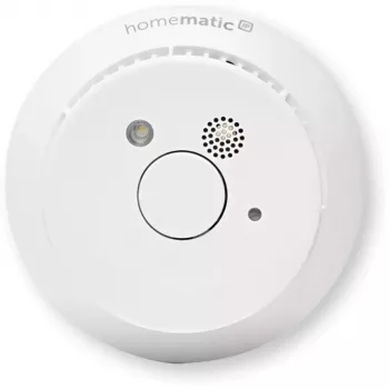 eQ-3 AG Homematic IP HmIP-SWSD-2, detector de humo óptico, inalámbrico, blanco, 85 dB, 200 m, IP20
