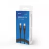 Cable USB Savio CL-160 2 m USB 2.0 USB C - USB C negro