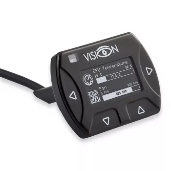 Aqua Computer VISION Touch con cable USB externo, IR, medición de temperatura