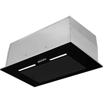 Campana extractora empotrable MPM MPM-54-OWS-02, 54 cm, extracción en 3 niveles, máx. 626 m³/h, negra