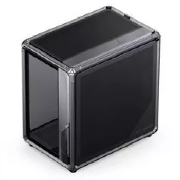 Caja PC Jonsbo X400, torre media ATX, panel lateral de cristal templado, gris