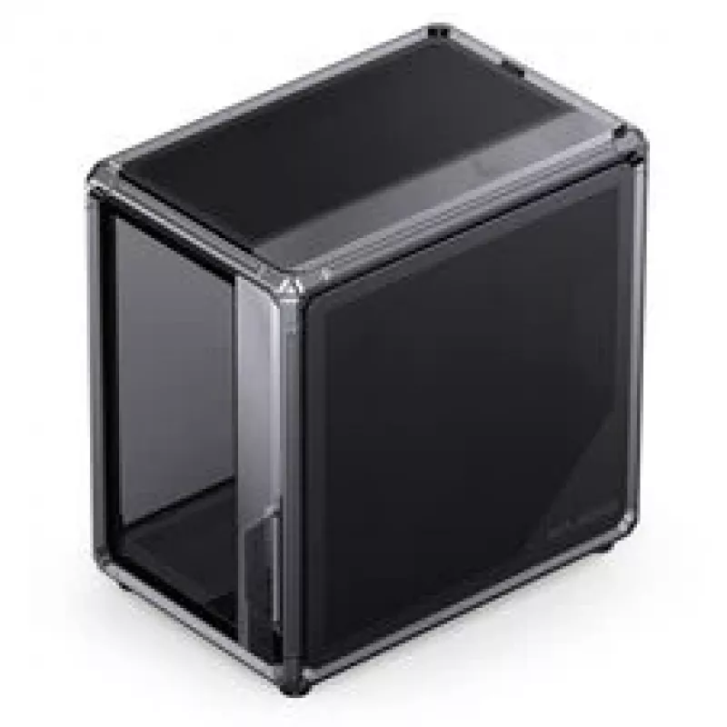Caja PC Jonsbo X400, torre media ATX, panel lateral de cristal templado, gris