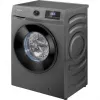 BOMANN WA 7185 lavadora de carga frontal, 8 kg, 1400 rpm, titanio/negro