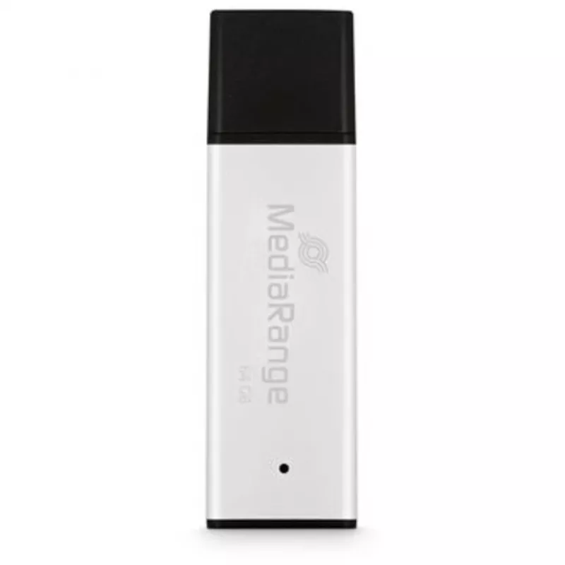 MEDIARANGE Memoria USB 64 GB USB 3.0 High Performance aluminio - Memoria USB - 64 GB