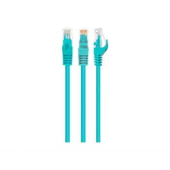 Cable de red GEMBIRD Cat6 U/UTP (UTP) PP6U-1.5M/G — 1,5 m, RJ-45 a RJ-45, verde