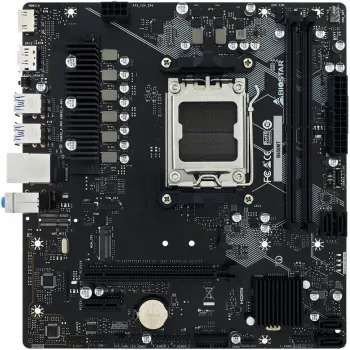 Placa base BIOSTAR B650MT Micro ATX, AMD B650, Socket AM5, DDR5, 2x DIMM, 96GB, 1x M.2, 4x SATA III, Gigabit LAN
