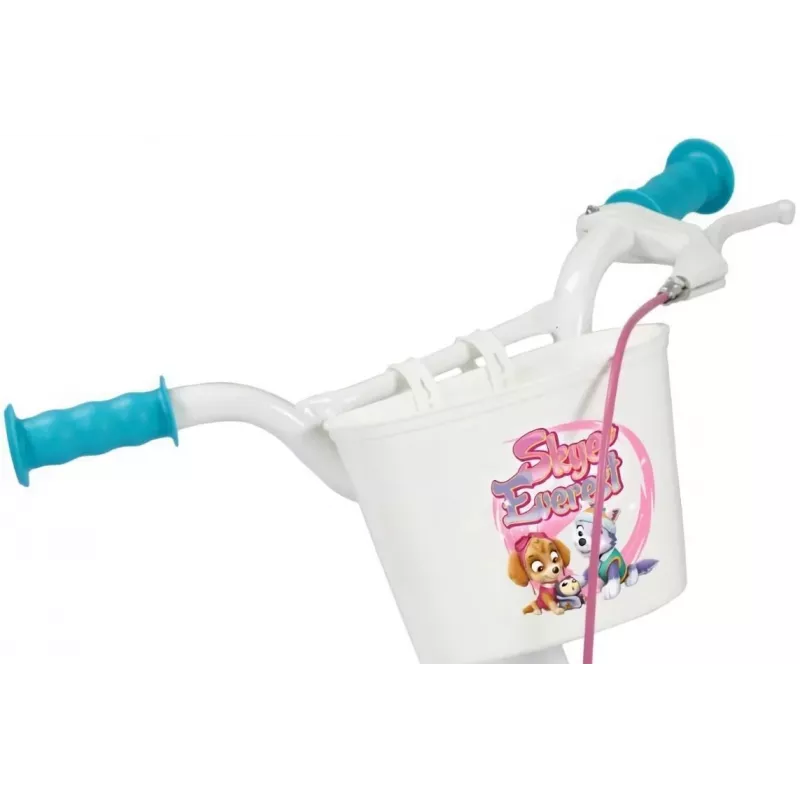 Bicicleta infantil TOIMSA 12 inch Paw Patrol blanca 1281 niña