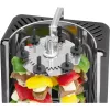 Multigrill eléctrico vertical CLATRONIC DVG 3686, 1400 W, negro, con espetón giratorio y 6 brochetas