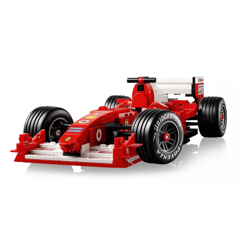 LEGO ICONS 11375 Ferrari F2004 y Michael Schumacher
