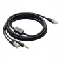 Cable adaptador Helos compatible con Jabra 14201-10 — conexión de audio/teléfono para auriculares