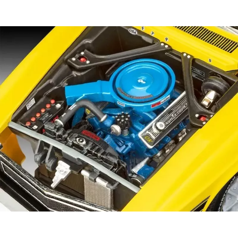 Maqueta de plástico 70 Shelby Mustang GT500 1/25