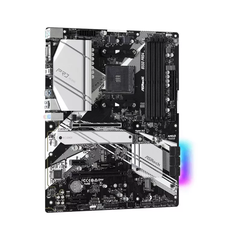 Placa base ASRock B550 PRO4 AMD B550 Socket AM4 ATX