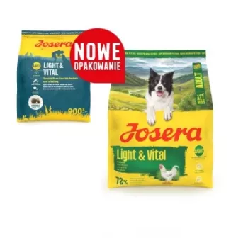 Pienso para perros JOSERA Adult Light & Vital 3 kg — alimento completo bajo en calorías para perros adultos, pollo, 29 % proteína