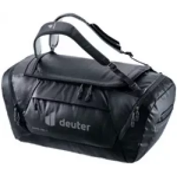 Petate DEUTER Duffel Pro 60 – capacidad 60 l, negro, resistente bolsa de viaje y deporte