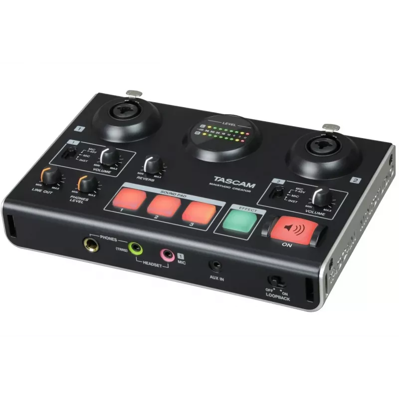 Interfaz de audio Tascam US-42B MiniStudio-Series 4-in/4-out USB, 24 bits, 96 kHz, alimentación USB