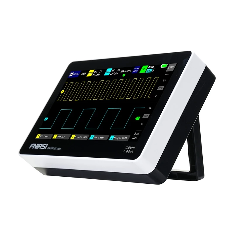 Osciloscopio tipo tableta portátil FNIRSI 1013D 7