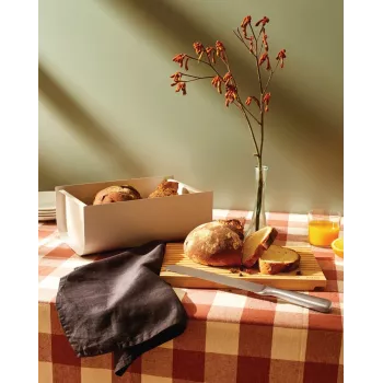 Panera Alessi BG03WG gris 340mm ancho 210mm fondo 140mm alto