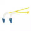Synergy 21 Cable de parcheo de fibra óptica de 2 fibras 0,25 m LC-LC 9/125 µm OS2 AD 2 mm funda flexible de protección contra dobleces - Cable - Fibra monomodo (S217039)