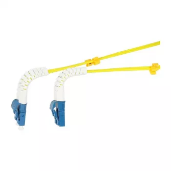 Synergy 21 Cable de parcheo de fibra óptica de 2 fibras 0,25 m LC-LC 9/125 µm OS2 AD 2 mm funda flexible de protección contra dobleces - Cable - Fibra monomodo (S217039)