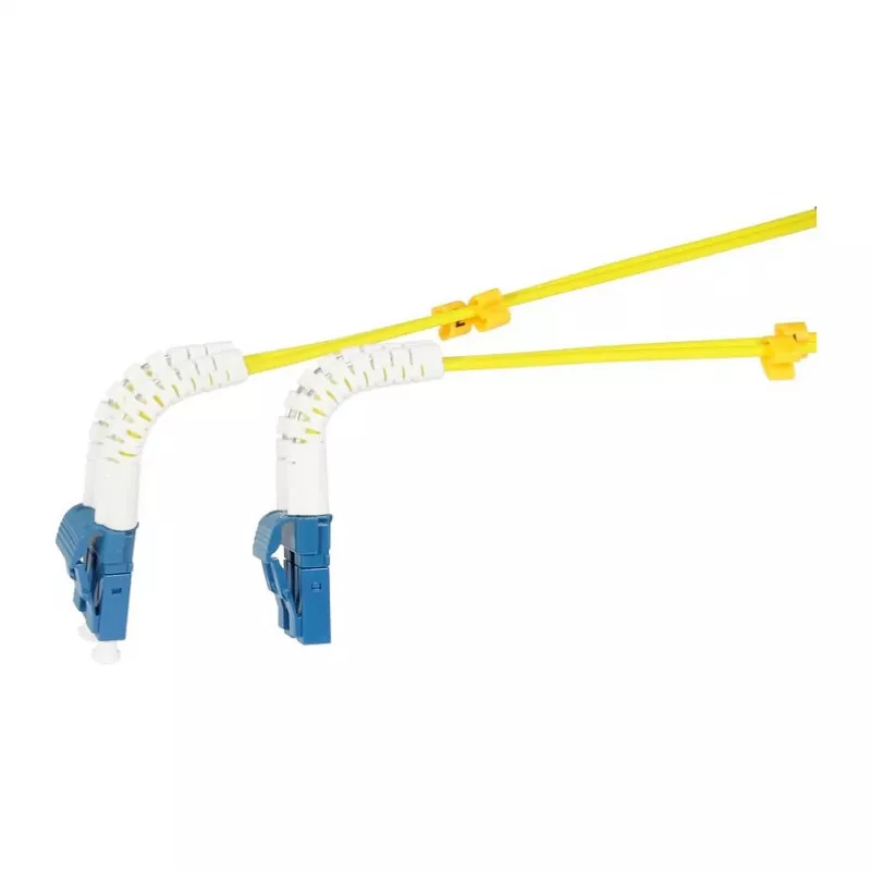 Synergy 21 Cable de parcheo de fibra óptica de 2 fibras 0,25 m LC-LC 9/125 µm OS2 AD 2 mm funda flexible de protección contra dobleces - Cable - Fibra monomodo (S217039)
