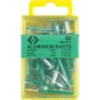 Remache ciego c.k tools T3819A 412 — remache ciego de aluminio Ø3,15 mm, pack de 50
