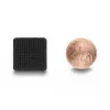 Puntos de velcro DeLOCK cuadrados autoadhesivos, 64 uds., negro