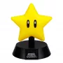 Lámpara de mesa Paladone Super Mario Super Star Icon Light — luz de noche LED decorativa