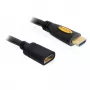 Delock High Speed HDMI con Ethernet - cable alargador HDMI